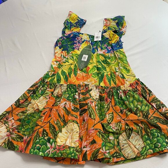 NWT Farm Rio Caipirinha Tiered Mini Dress Size XS New - Picture 1 of 8